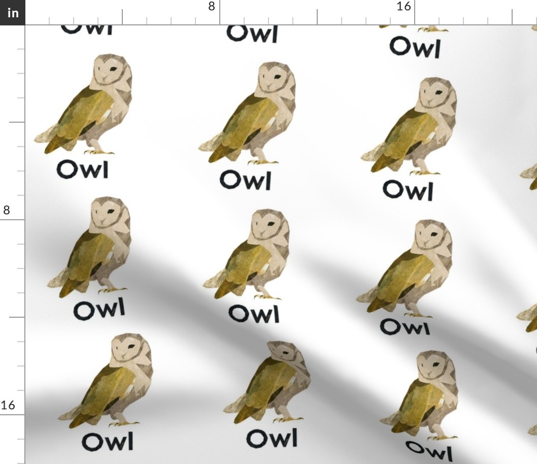 Owl - 6" Panel