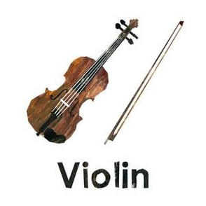 Violin - 6" Panel