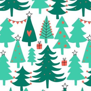 christmas tree pattern