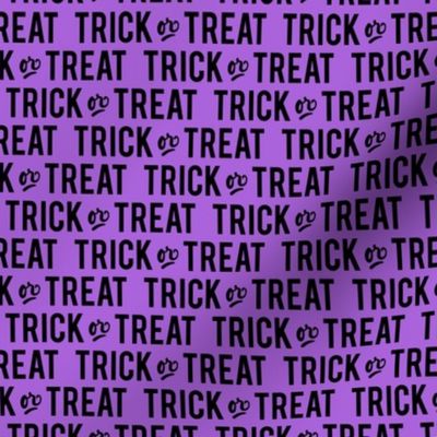 Trick or Treat - purple - halloween - LAD20