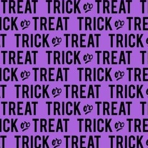 Trick or Treat - purple - halloween - LAD20