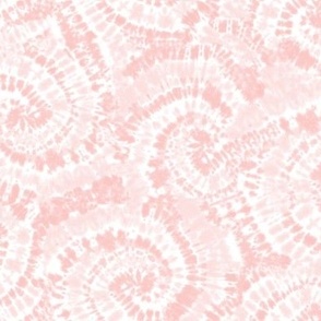 (small scale) light pink tie dye swirls - C20BS