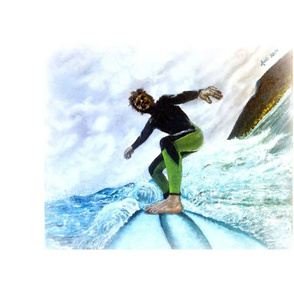 Surfing - on board Oil FQ panel 