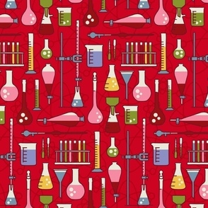 Chemistry Glasswear (Barbie Red)