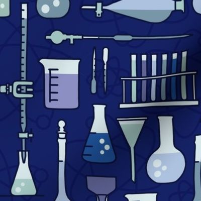 Chemistry Glasswear (Barbie Blue)