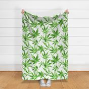 Mary Jane Green White Large Scale