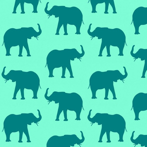 Green elephants 