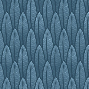 Feathers of Slate Blue