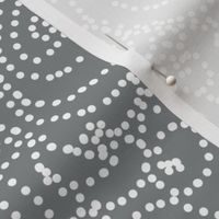In the Zone with Dots on gray by Su_G_©SuSchaefer