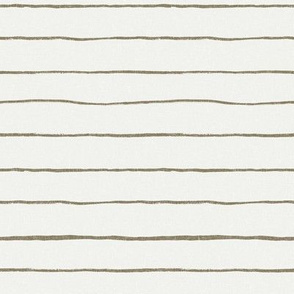 painted stripes fabric - baby nursery linen look fabric - sfx0620
