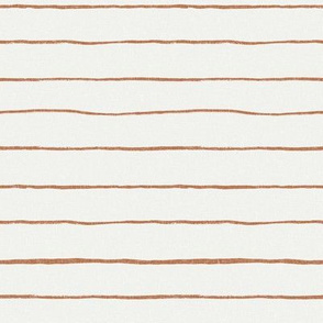 painted stripes fabric - baby nursery linen look fabric - sfx1336