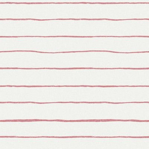 painted stripes fabric - baby nursery linen look fabric - sfx1718 clover