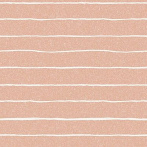 painted stripes fabric - baby nursery linen look fabric - sfx1213