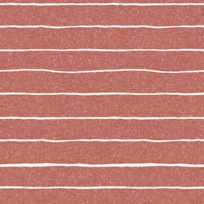 painted stripes fabric - baby nursery linen look fabric - sfx1443