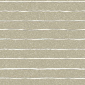 painted stripes fabric - baby nursery linen look fabric - sfx0513
