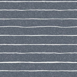 painted stripes fabric - baby nursery linen look fabric - sfx3919