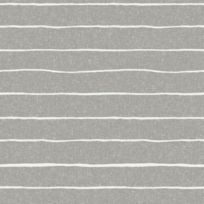 painted stripes fabric - baby nursery linen look fabric - sfx5803