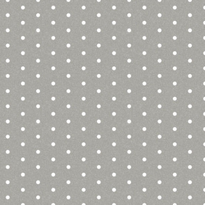 mini dots fabric - minimal dot, swiss dots - sfx5803 fog