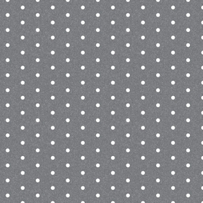 mini dots fabric - minimal dot, swiss dots - sfx4005 steel
