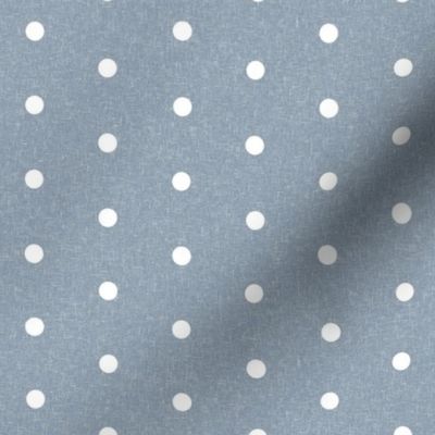 mini dots fabric - minimal dot, swiss dots - sfx4013 denim