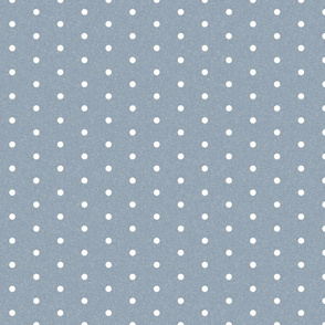 mini dots fabric - minimal dot, swiss dots - sfx4013 denim