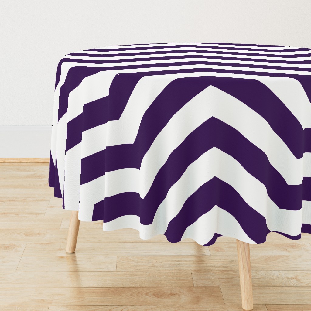 Plum Chevron