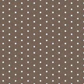 mini dots fabric - minimal dot, swiss dots - sfx1027 pinecone