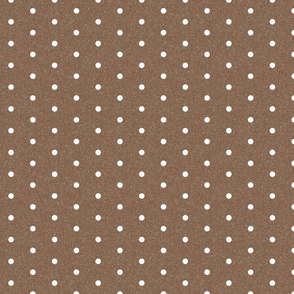 mini dots fabric - minimal dot, swiss dots - sfx1033 toffee