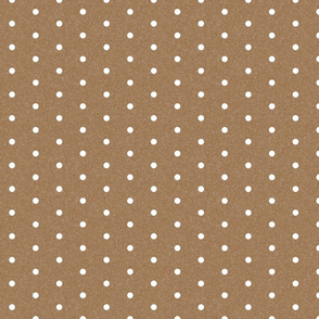 mini dots fabric - minimal dot, swiss dots - sfx1044 chipmunk