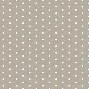 mini dots fabric - minimal dot, swiss dots - sfx0906 taupe
