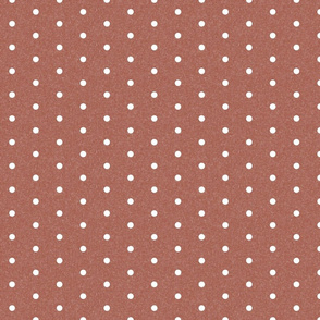 mini dots fabric - minimal dot, swiss dots - sfx1441 clay