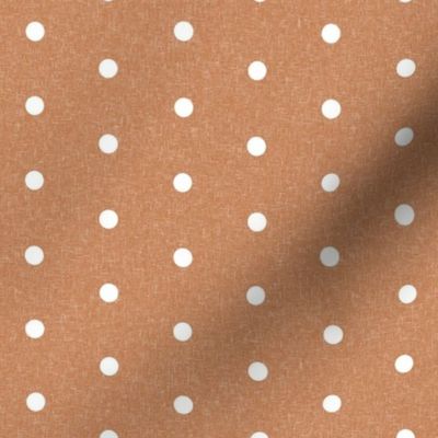 mini dots fabric - minimal dot, swiss dots - sfx1346 caramel