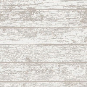 Woodland - Faux Wood Plank Texture Taupe Regular Scale