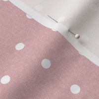 mini dots fabric - minimal dot, swiss dots -  sfx1611 powderpink