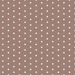 mini dots fabric - minimal dot, swiss dots - sfx1321 mocha