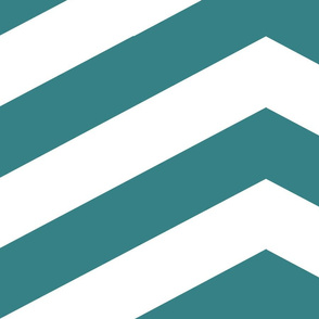 Teal Chevron