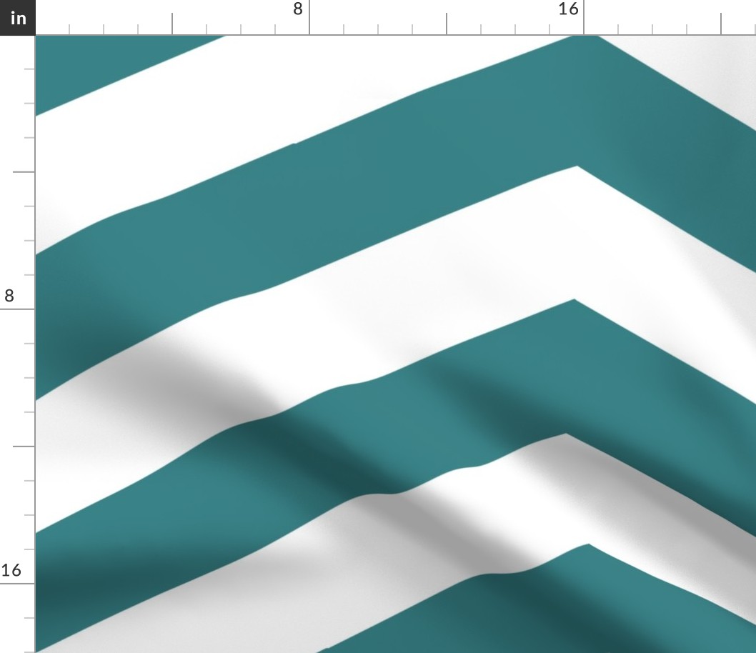 Teal Chevron