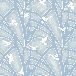 Quiet Spaces: Calming Breeze | Soft Country Blue