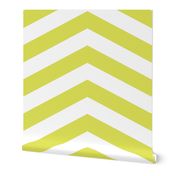 Chartreuse Chevron