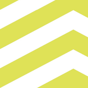 Chartreuse Chevron