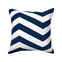 Medium Navy Chevron