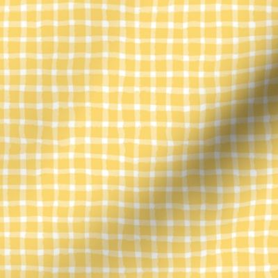 Wonky Plaid - Lemon