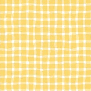 Wonky Plaid - Lemon