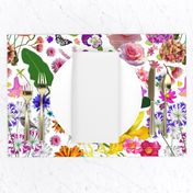 Floral Dream - My Spring/Summer Garden - White, large 