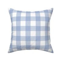 1.5 " Buffalo Plaid Soft Blue and white