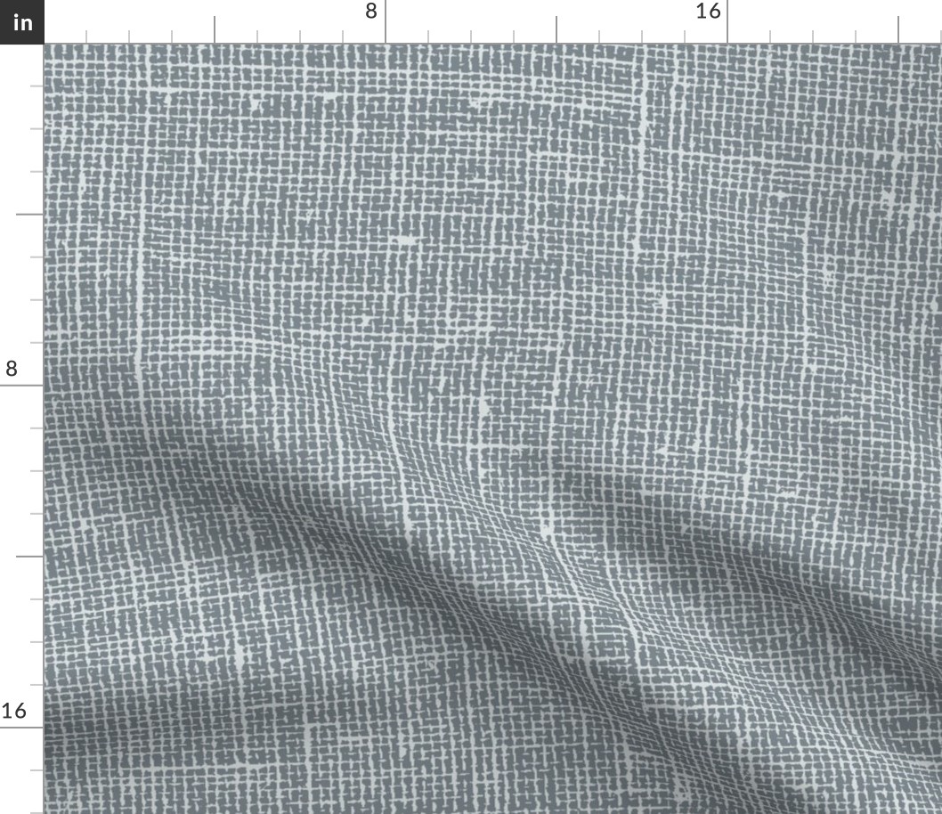 Linen Textured Solid - Light Steel Grey
