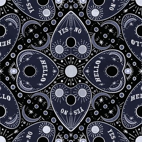 Mystical Ouija Planchettes (black) 