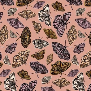Butterfly in the Sky (Lilac pink)