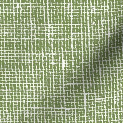 Linen Textured Solid - Green