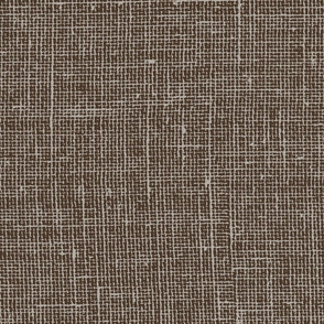 Linen Textured Solid - Brown